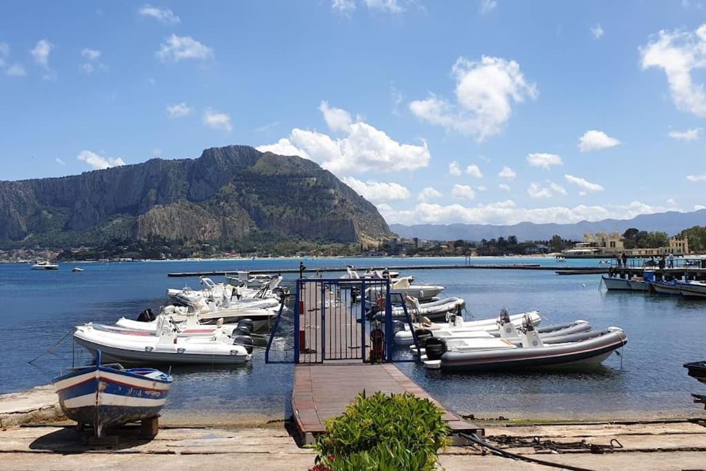 Le Vele Mondello, Villa A Due Passi Dal Mare Exteriör bild
