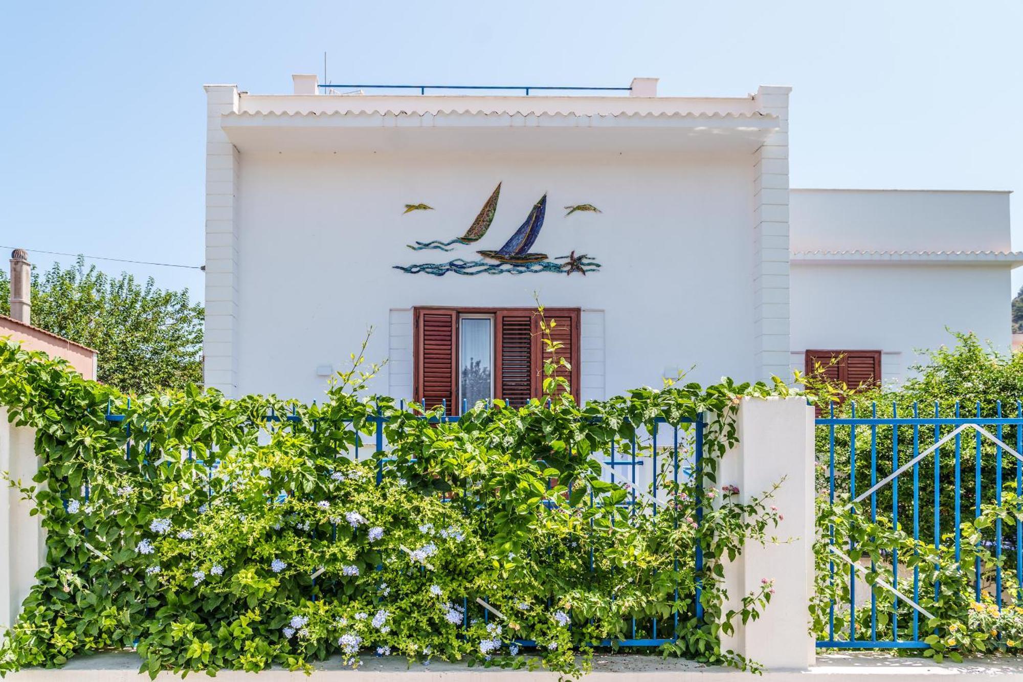 Le Vele Mondello, Villa A Due Passi Dal Mare Exteriör bild